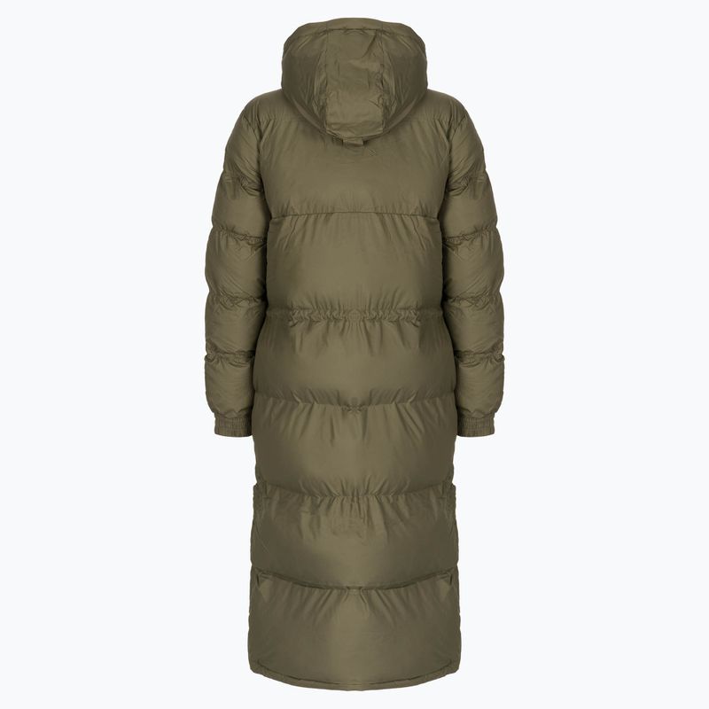 Пуховик жіночий Columbia Pike Lake Long stone green/olive green 9
