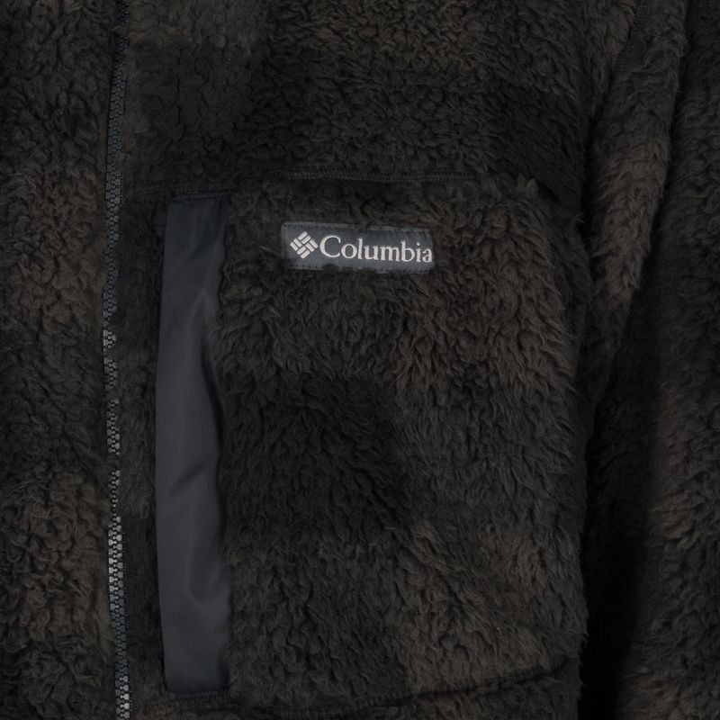 Кофта трекінгова чоловіча Columbia Winter Pass Print Fleece black check 10