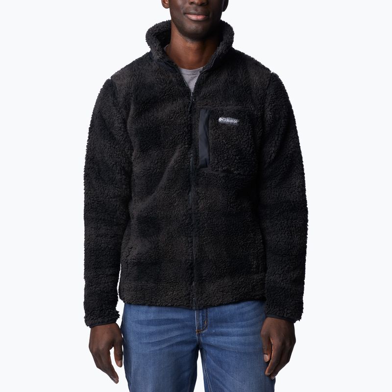Кофта трекінгова чоловіча Columbia Winter Pass Print Fleece black check