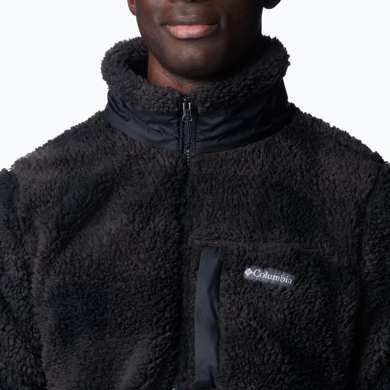 Кофта трекінгова чоловіча Columbia Winter Pass Print Fleece black check 6