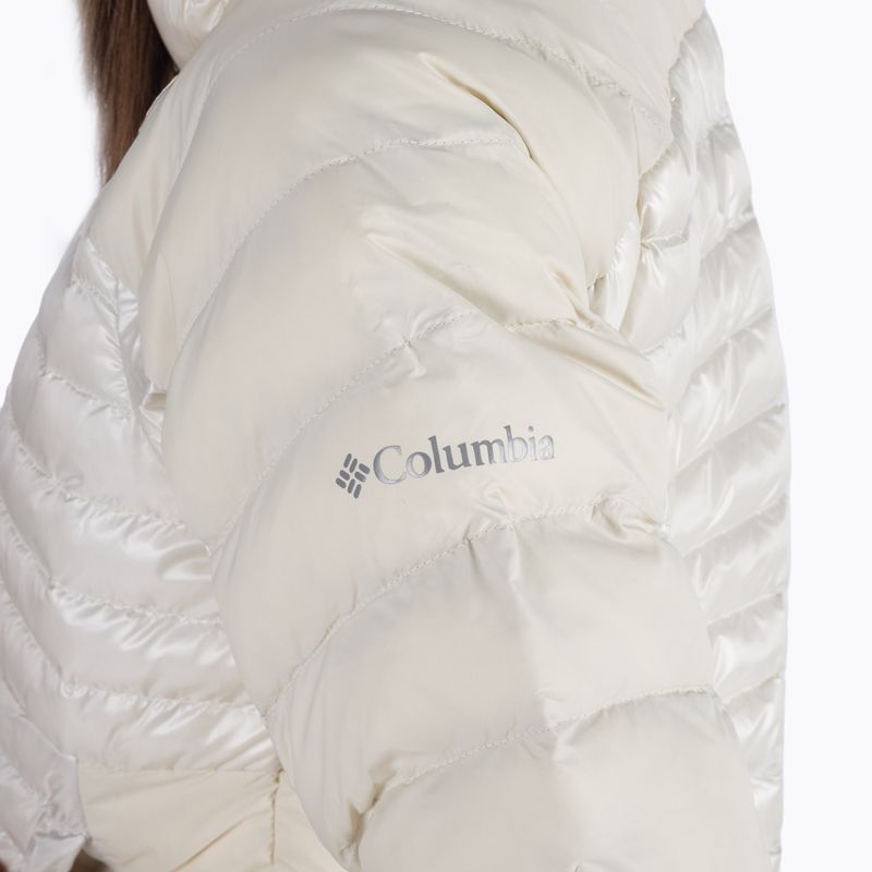 Пуховик жіночий Columbia Labyrinth Loop Hooded chalk 5