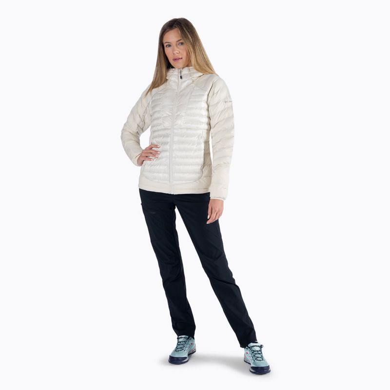 Пуховик жіночий Columbia Labyrinth Loop Hooded chalk 7