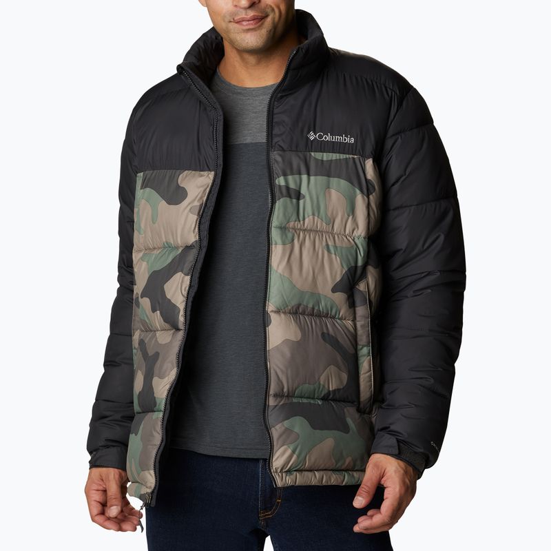 Пуховик чоловічий Columbia Pike Lake cypress mod camo print/shark