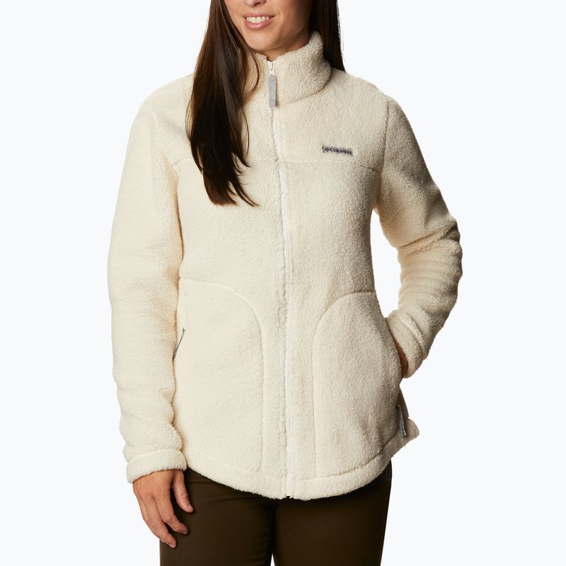 Кофта трекінгова жіноча Columbia West Bend Full Zip chalk