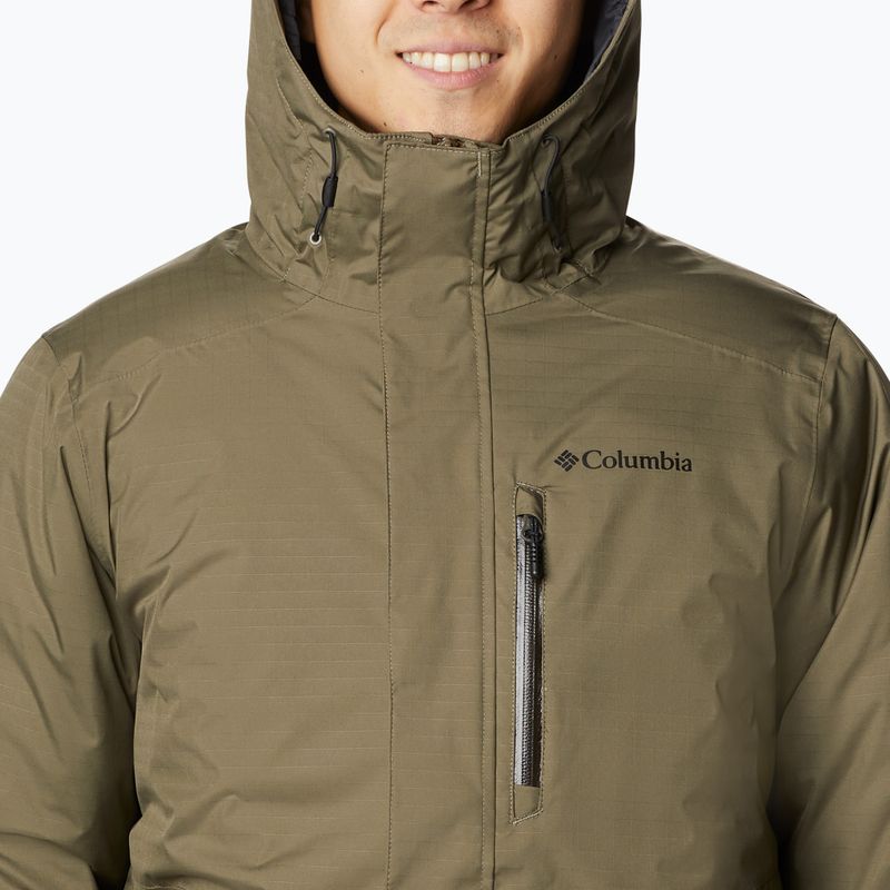 Куртка зимова чоловіча Columbia Oak Harbor Insulated stone green 5