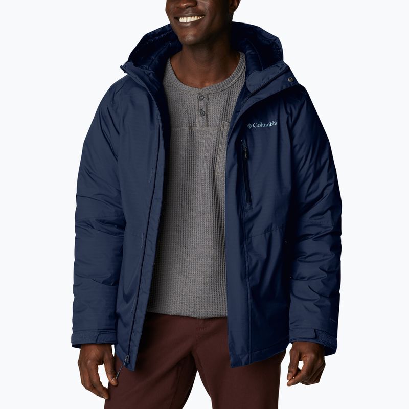Columbia Oak Harbor Утеплена чоловіча зимова куртка collegiate navy