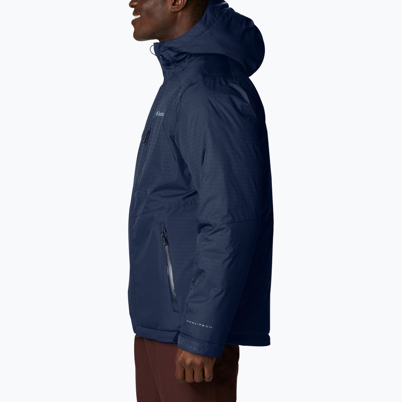 Columbia Oak Harbor Утеплена чоловіча зимова куртка collegiate navy 2
