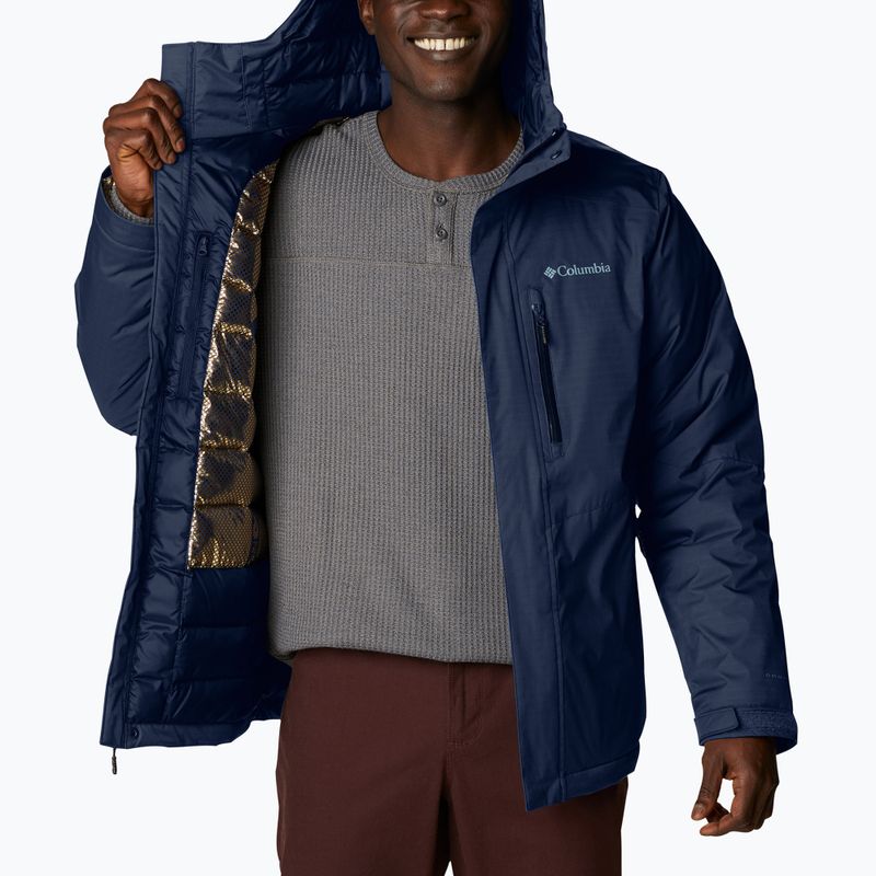 Columbia Oak Harbor Утеплена чоловіча зимова куртка collegiate navy 4