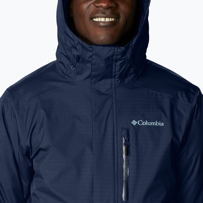 Columbia Oak Harbor Утеплена чоловіча зимова куртка collegiate navy 5