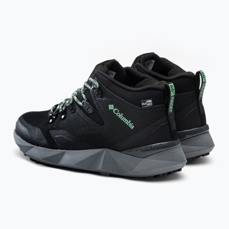 Черевики для трекінгу жіночі Columbia Facet 60 Od black/vivid mint 3