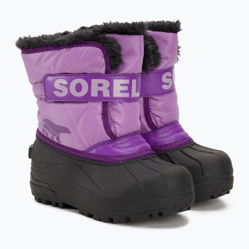 Снігоступи підліткові Sorel Snow Coммander gumdrop/purple violet 4