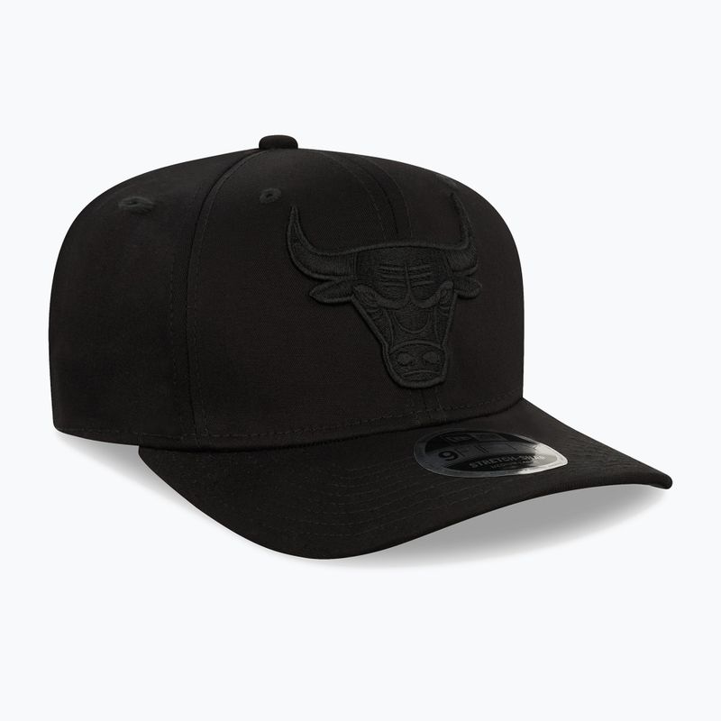 Бейсболка New Era Tonal Black 9Fifty Stretch Snap Chicago Bulls black