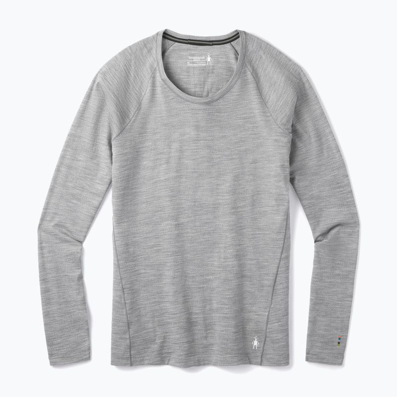 Жіноча термоактивна кофта Smartwool Merino 150 Baselayer Boxed light gray heather 4