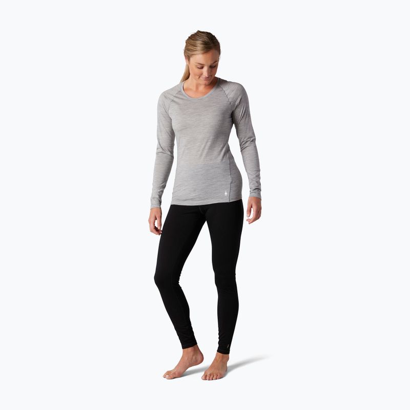 Жіноча термоактивна кофта Smartwool Merino 150 Baselayer Boxed light gray heather 5