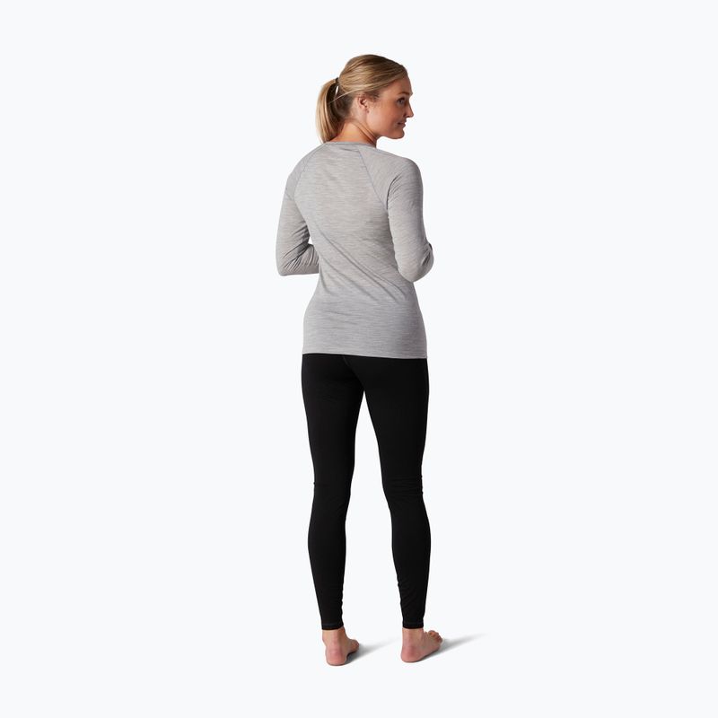 Жіноча термоактивна кофта Smartwool Merino 150 Baselayer Boxed light gray heather 6