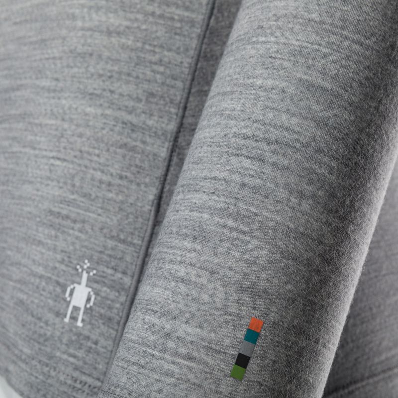 Жіноча термоактивна кофта Smartwool Merino 150 Baselayer Boxed light gray heather 3