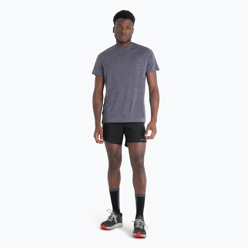 Футболка трекінгова чоловіча icebreaker Merino 125 Cool-Lite Sphere III SS Tee midnight navy 2