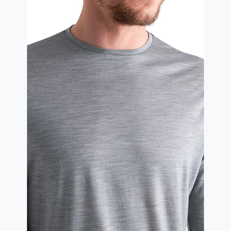 Лонгслів трекінговий чоловічий icebreaker Merino 125 Cool-Lite Sphere III LS Tee metro heather 4