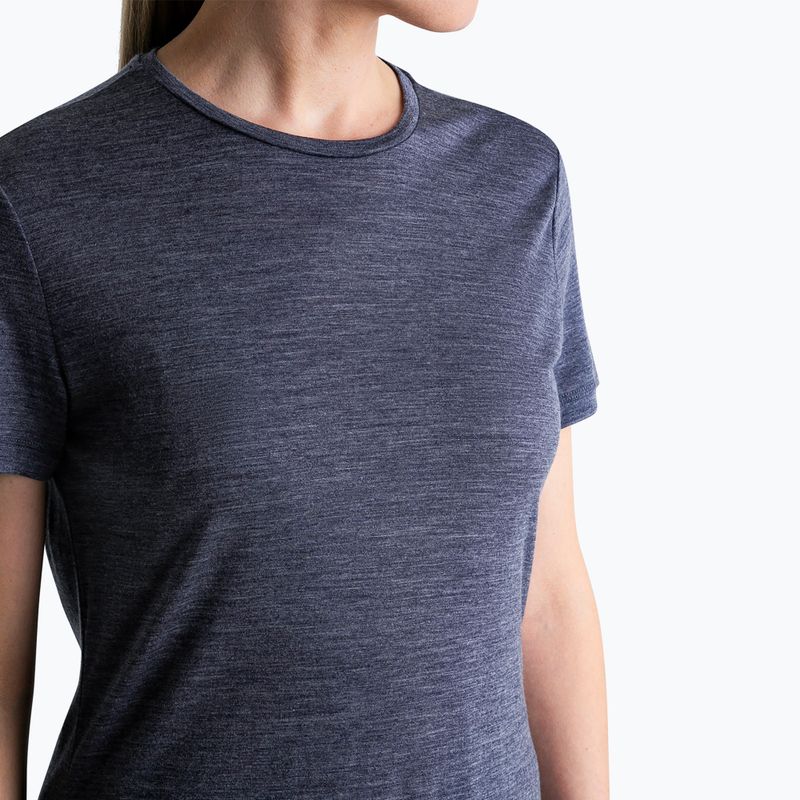 Футболка трекінгова жіноча icebreaker Merino 125 Cool-Lite Sphere III SS Tee midnight navy heather 4