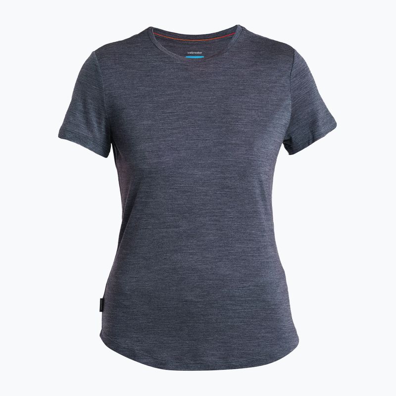 Футболка трекінгова жіноча icebreaker Merino 125 Cool-Lite Sphere III SS Tee midnight navy heather 6