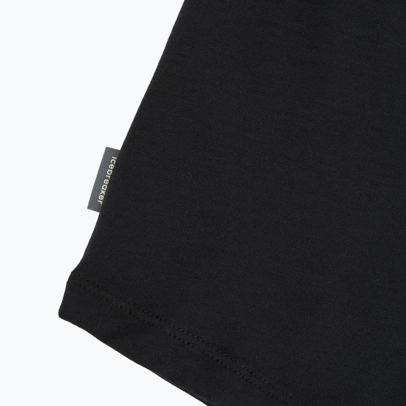 Футболка трекінгова жіноча icebreaker Merino 125 Cool-Lite™ Sphere III black 3