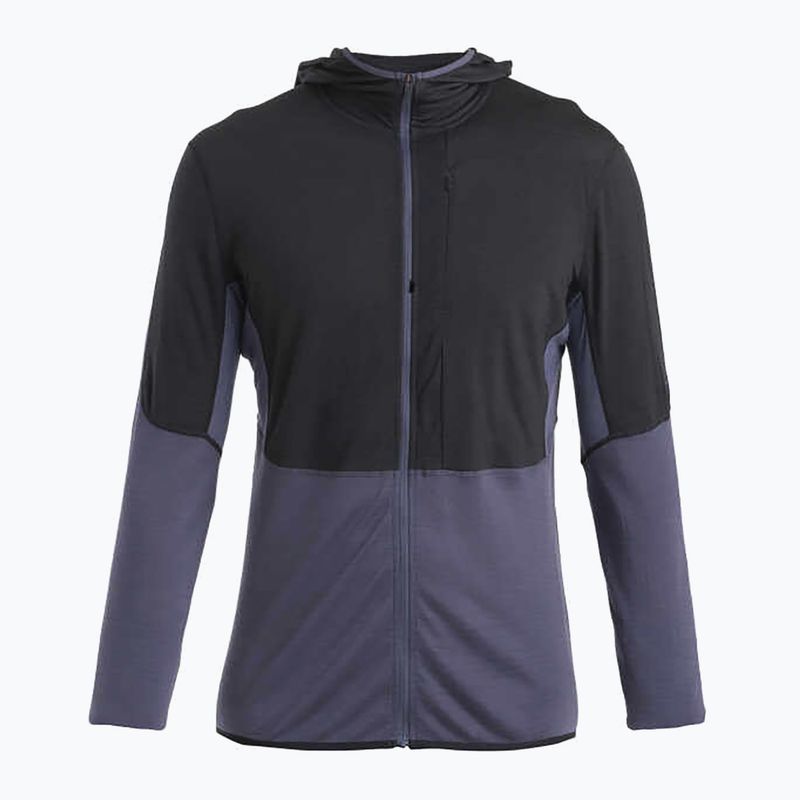 Чоловіча трекінгова куртка Icebreaker Merino 200 Realfleece™ Descender black/graphite/cb
