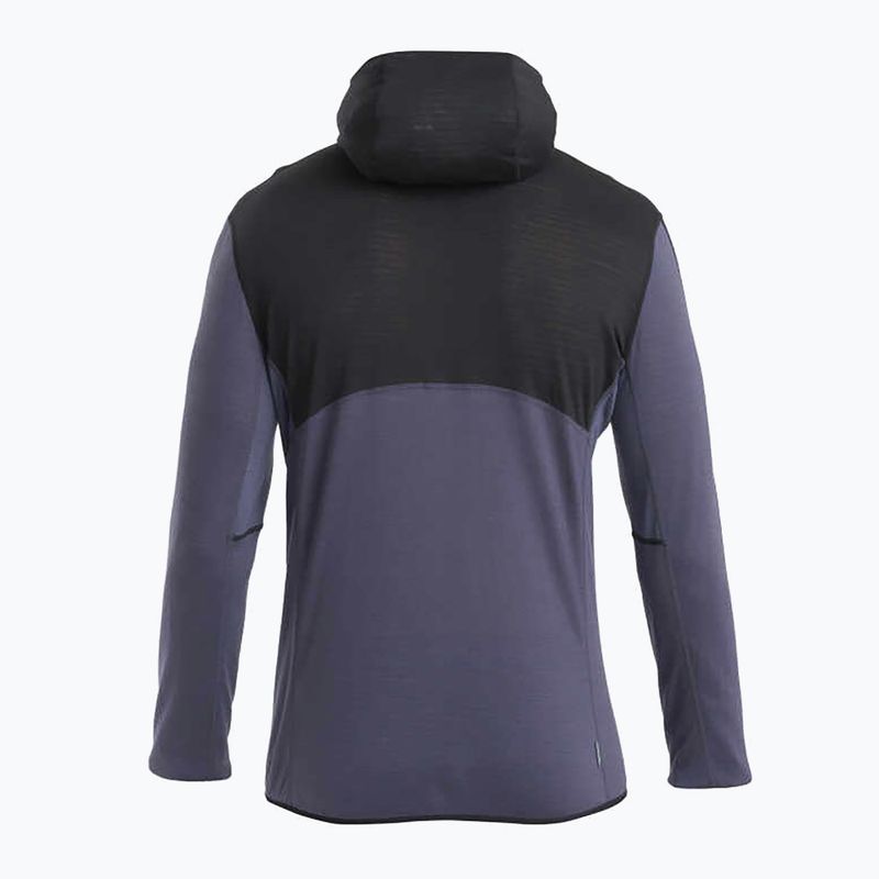 Чоловіча трекінгова куртка Icebreaker Merino 200 Realfleece™ Descender black/graphite/cb 2