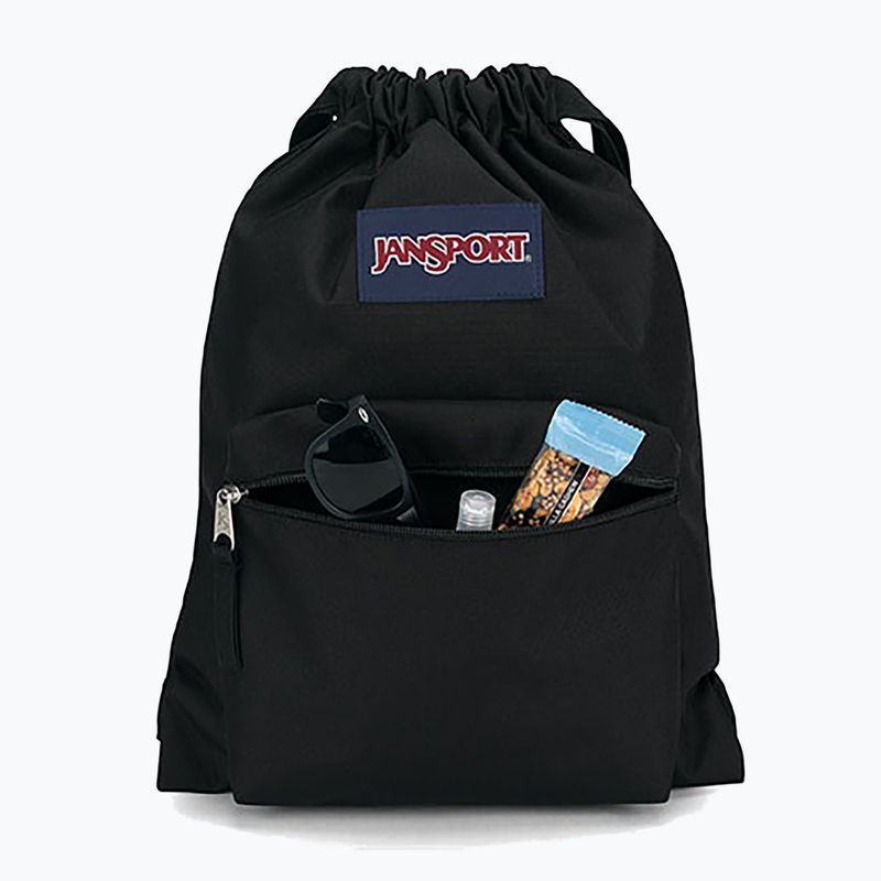 Рюкзак міський Jansport Draw Sack 14 l black 4