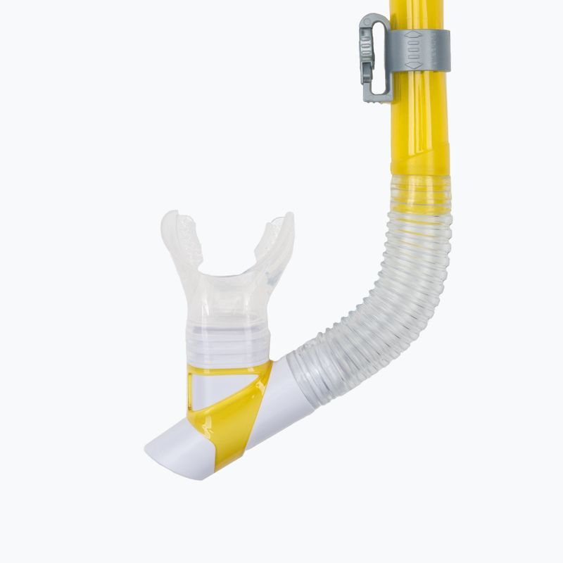 Трубка для дайвінгу Mares Gator Dry жовта 411522 4