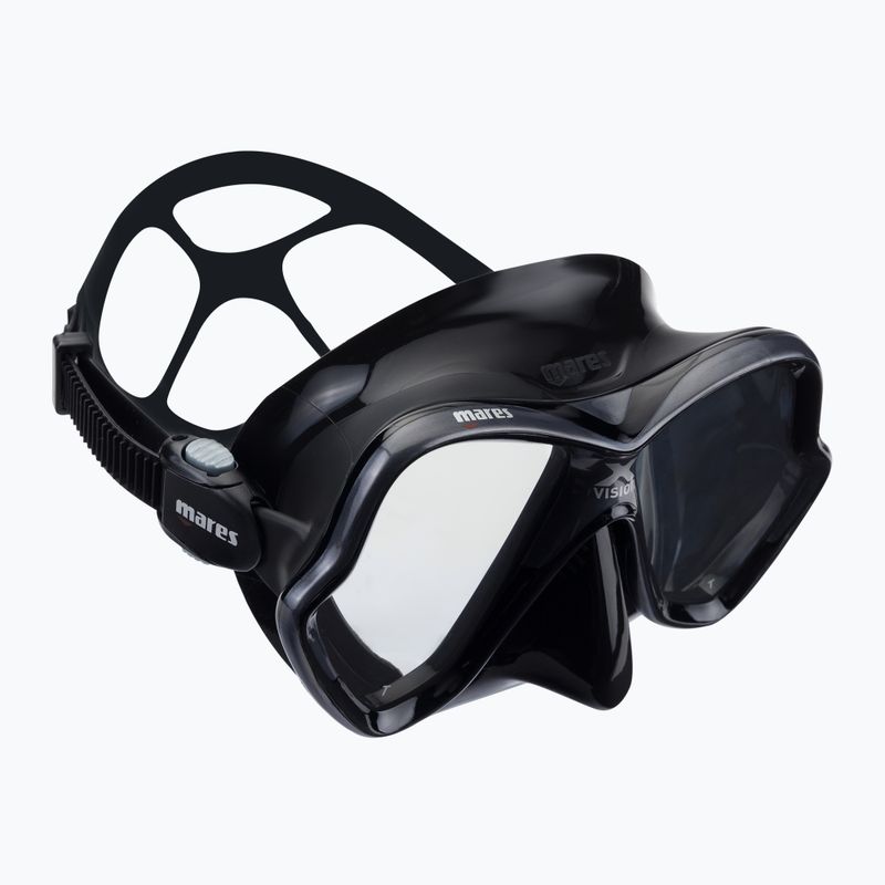 Маска для дайвінгу Mares X-Vision чорна 411053