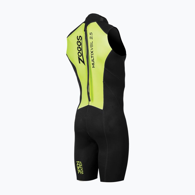 Гідрокостюм чоловічий Zoggs OW Multix VSL 2.5 мм black/lime 2