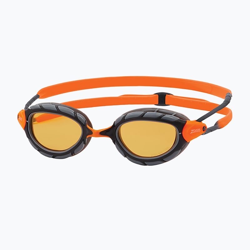 Окуляри для плавання Zoggs Predator Polarized Ultra grey/ orange/ polarized copper