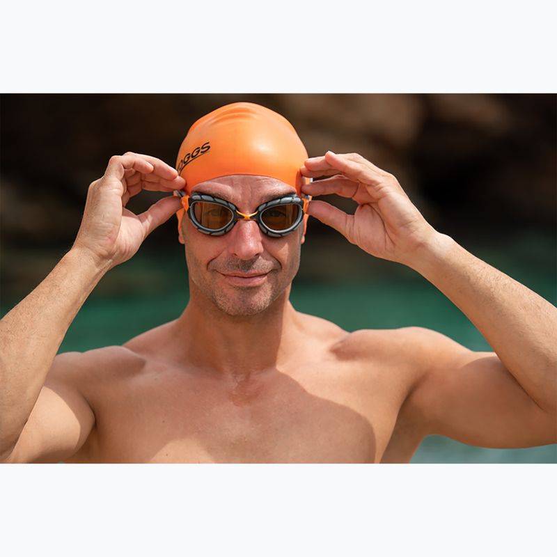 Окуляри для плавання Zoggs Predator Polarized Ultra grey/ orange/ polarized copper 2