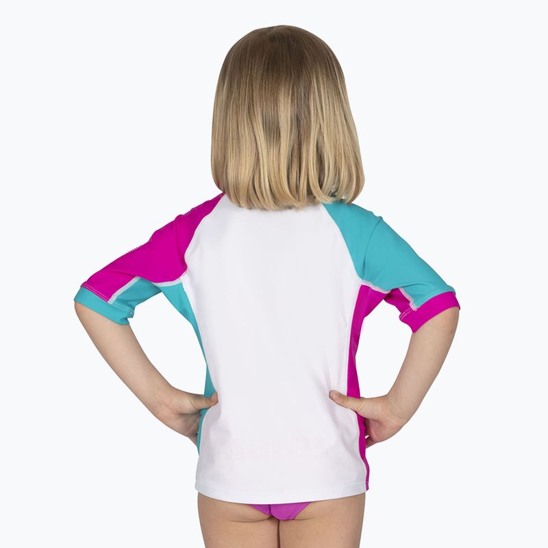 Дитячий купальник Mares Rashguard Shield Kid пурпурний 2