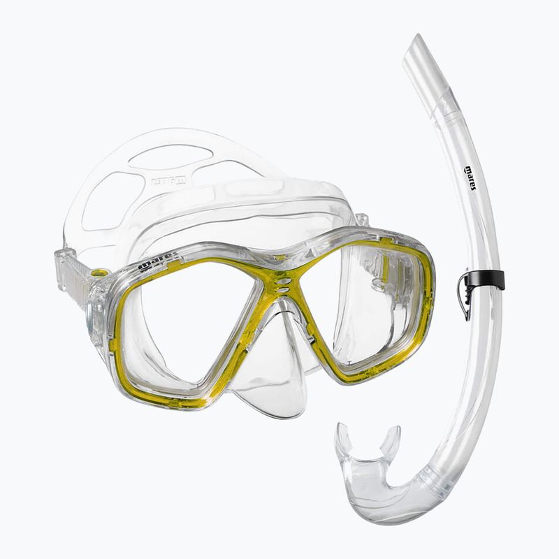 Набір для снорклінгу Mares Tapu yellow reflex/clear