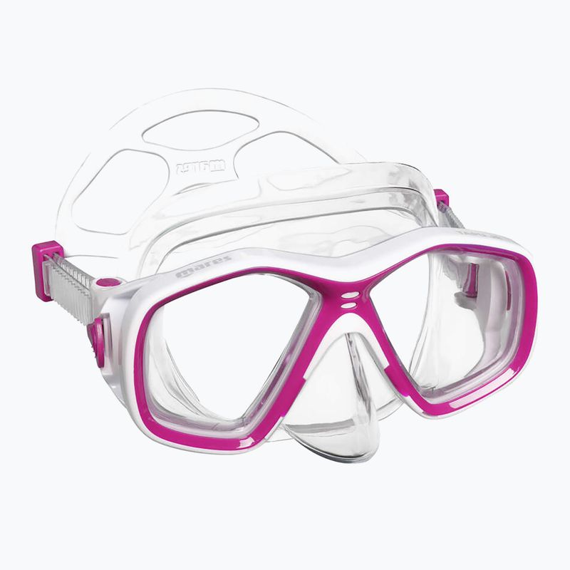 Дитячий набір для снорклінгу Mares Tapu Jr pink/white/clear 2
