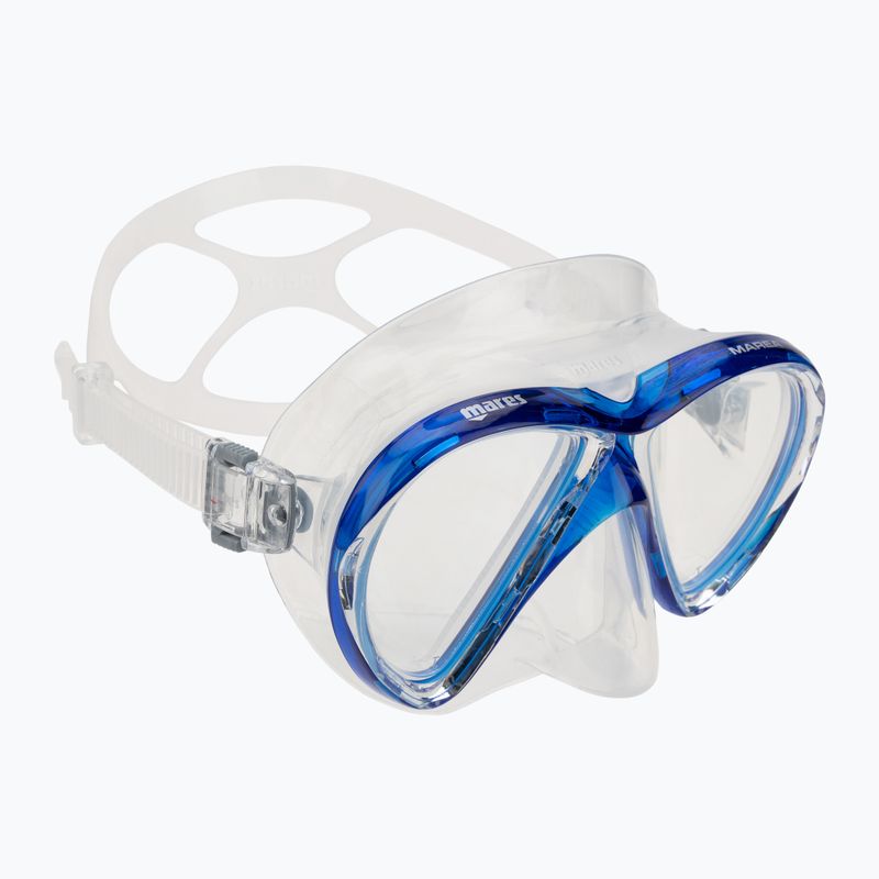 Маска для підводного плавання Mares Marea blue reflex/clear
