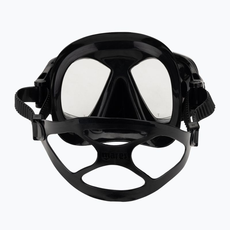 Маска для снорклінгу Mares Tapu black/black 4