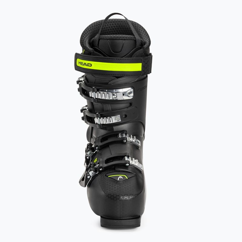 Гірськолижні черевики HEAD Edge Lyt 80 HV чорні/жовті 3