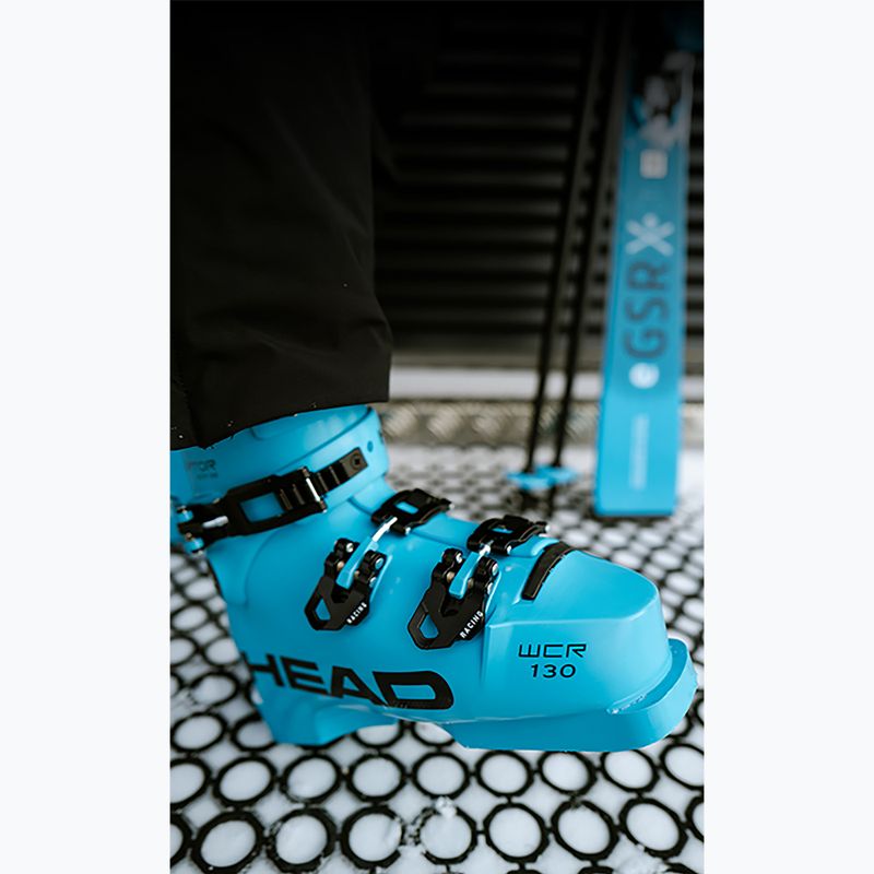 Черевики гірськолижні чоловічі HEAD Raptor WCR 130S PV speed blue 11