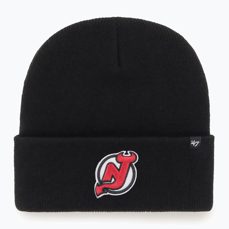 Шапка зимова 47 Brand NHL New Jersey Devils Haymaker black