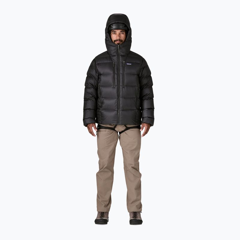 Чоловічий пуховик Patagonia Fitz Roy Futz Roy чорний 2