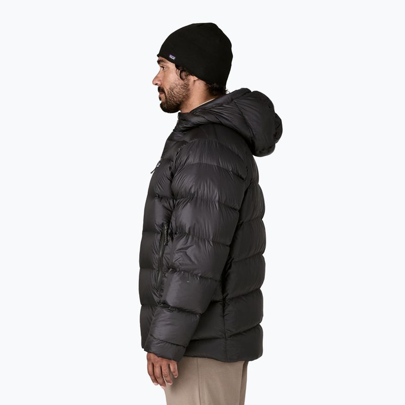 Чоловічий пуховик Patagonia Fitz Roy Futz Roy чорний 4