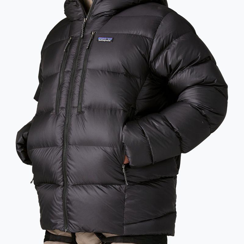 Чоловічий пуховик Patagonia Fitz Roy Futz Roy чорний 6