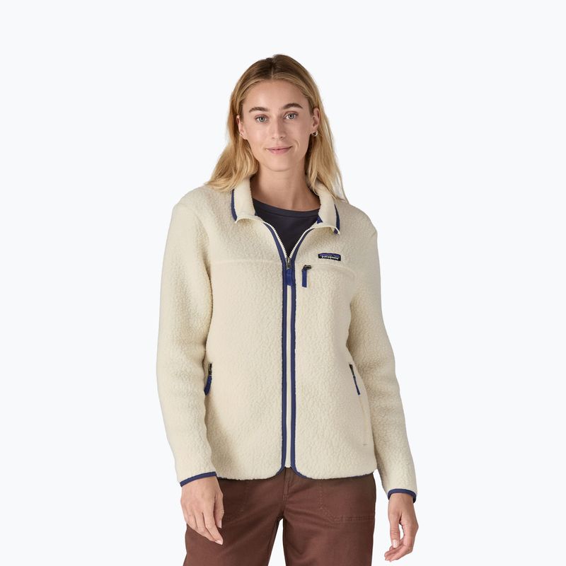 Кофта трекінгова жіноча Patagonia Retro Pile permafrost natural