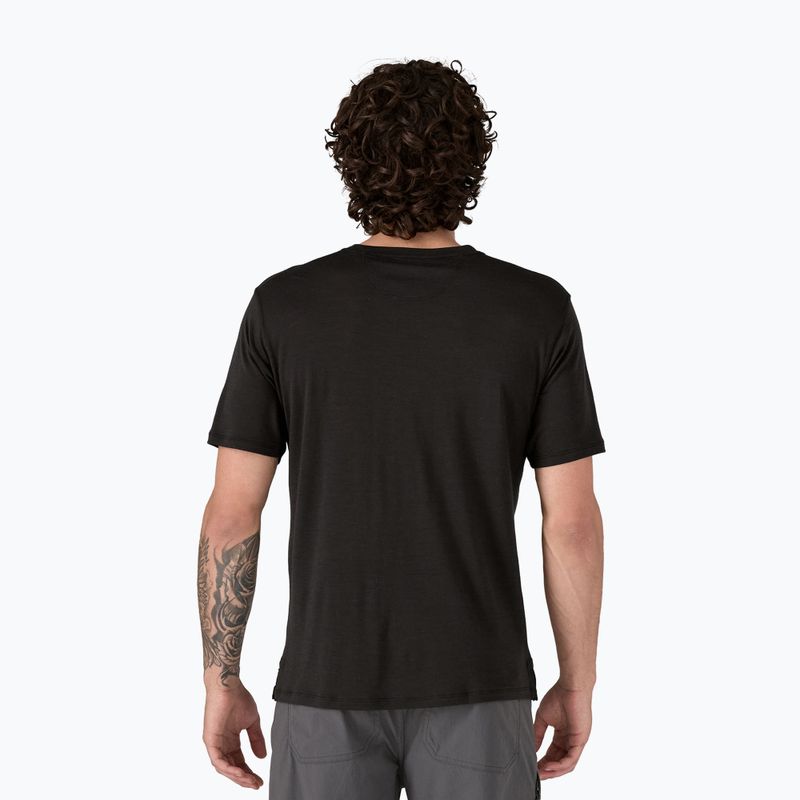 Чоловіча кепка Patagonia Cool Merino Blend Graphic Shirt heritage header/black 2