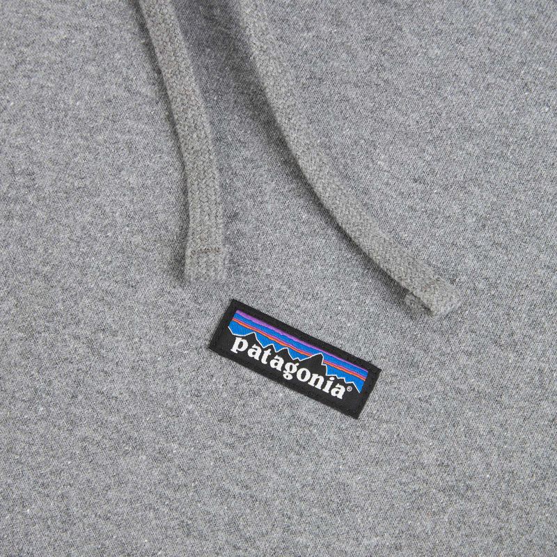 Кофта трекінгова жіноча Patagonia P-6 Label Uprisal Hoody gravel heather 3