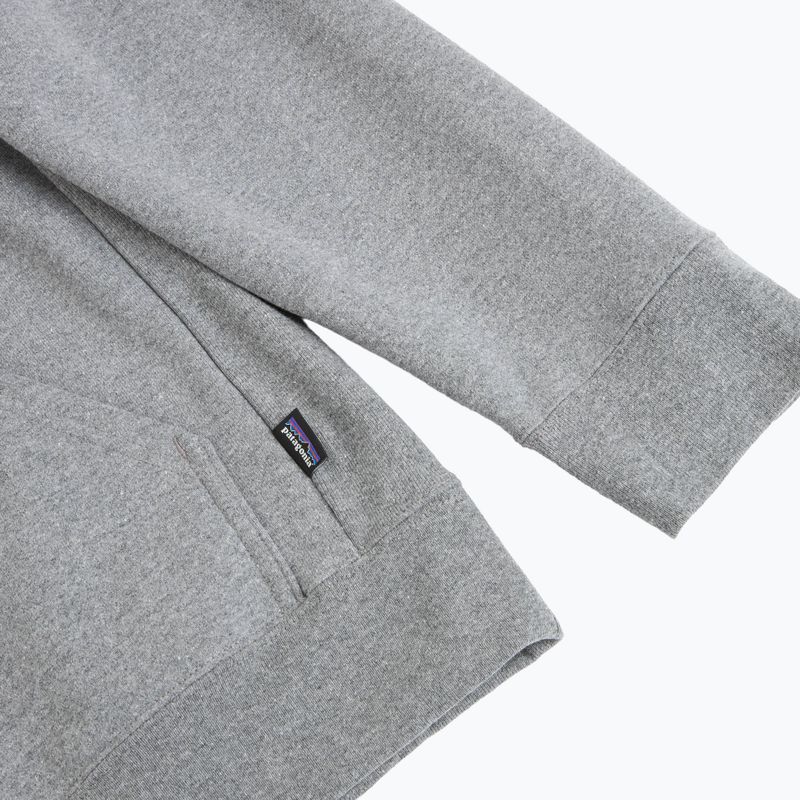 Кофта трекінгова жіноча Patagonia P-6 Label Uprisal Hoody gravel heather 4