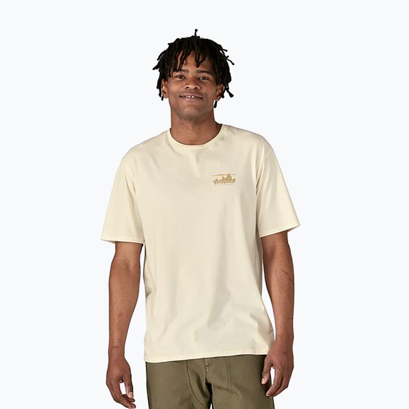 Чоловіча футболка Patagonia '73 Skyline Organic birch white