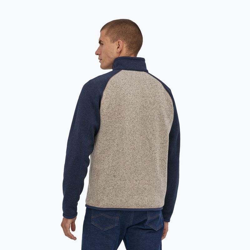 Кофта флісова чоловіча Patagonia Better Sweater 1/4 Zip oar tan 2